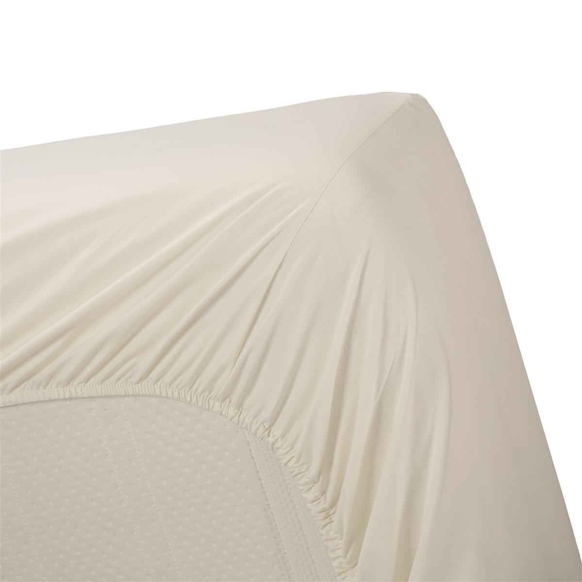 Beddinghouse Percale katoen - Hoeslaken - 140x200 - Gebroken wit