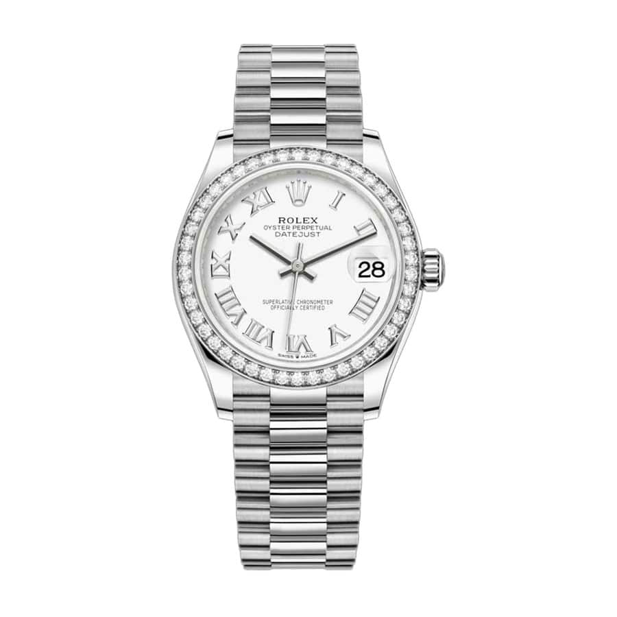 Bezel Set Diamond Replica - Elite Watch Atelier