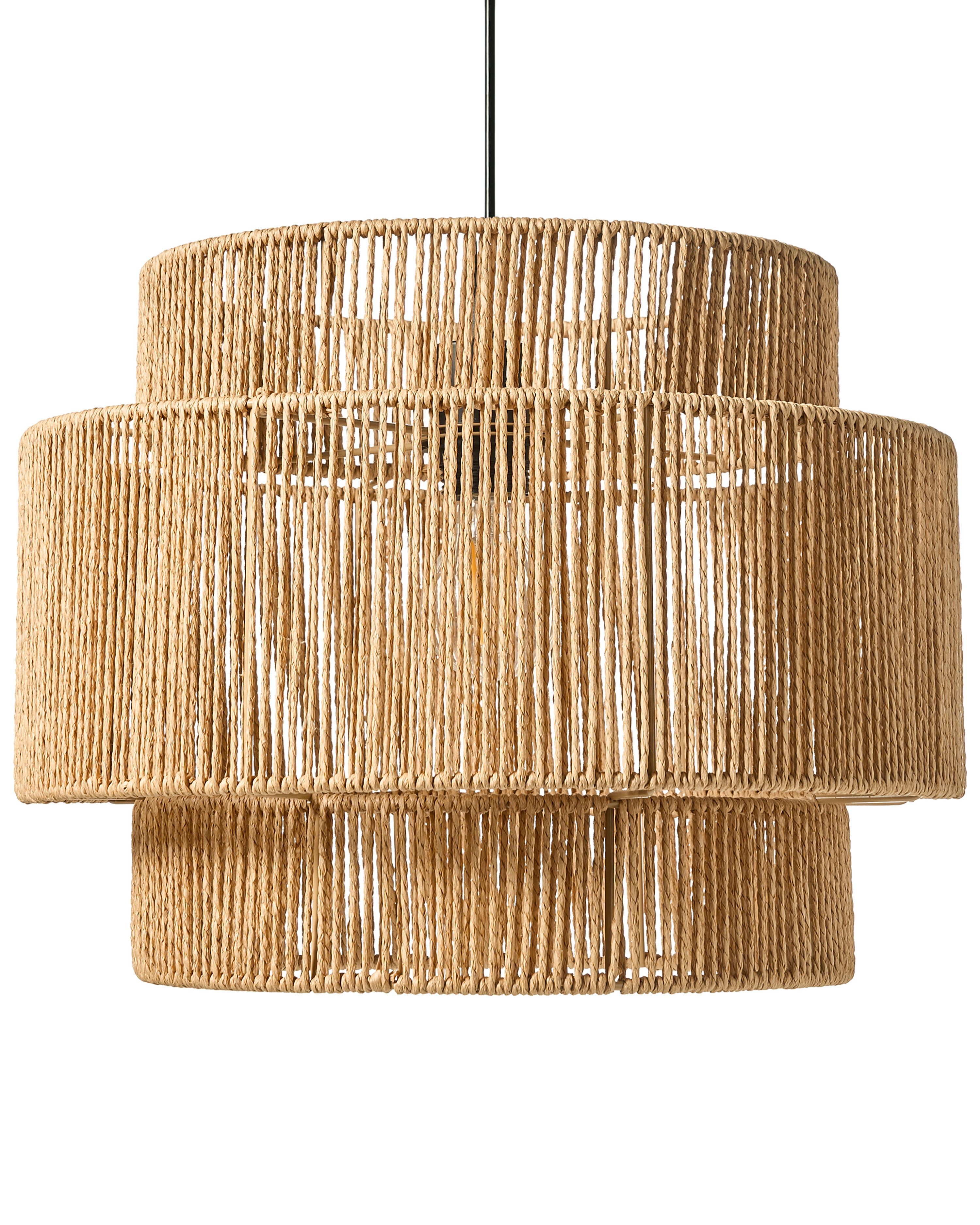 Pendant Lamp WOKIRO Paper Rope Natural