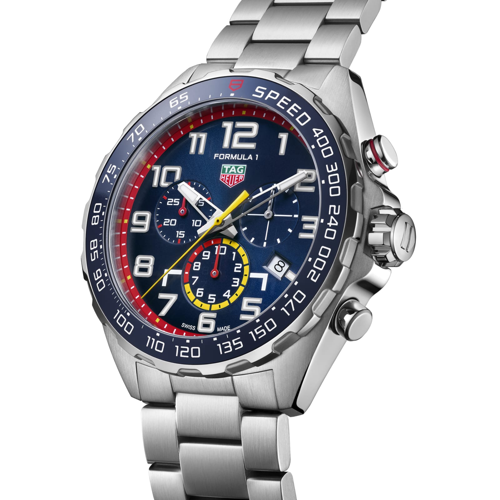 TAG Heuer Replica Watch Formula 1 Chronograph X Red Bull Racing Quartz 43 mm Steel(1:1 replica) - Top club