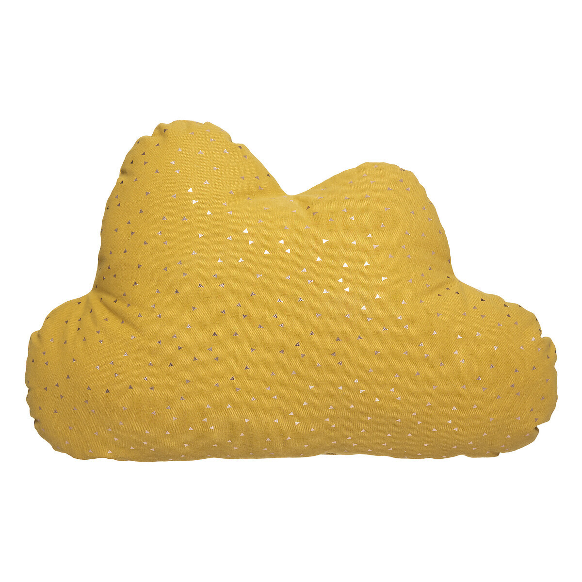 Kids cushion "Berlingot" cloud Mustard yellow, 45x28 cm