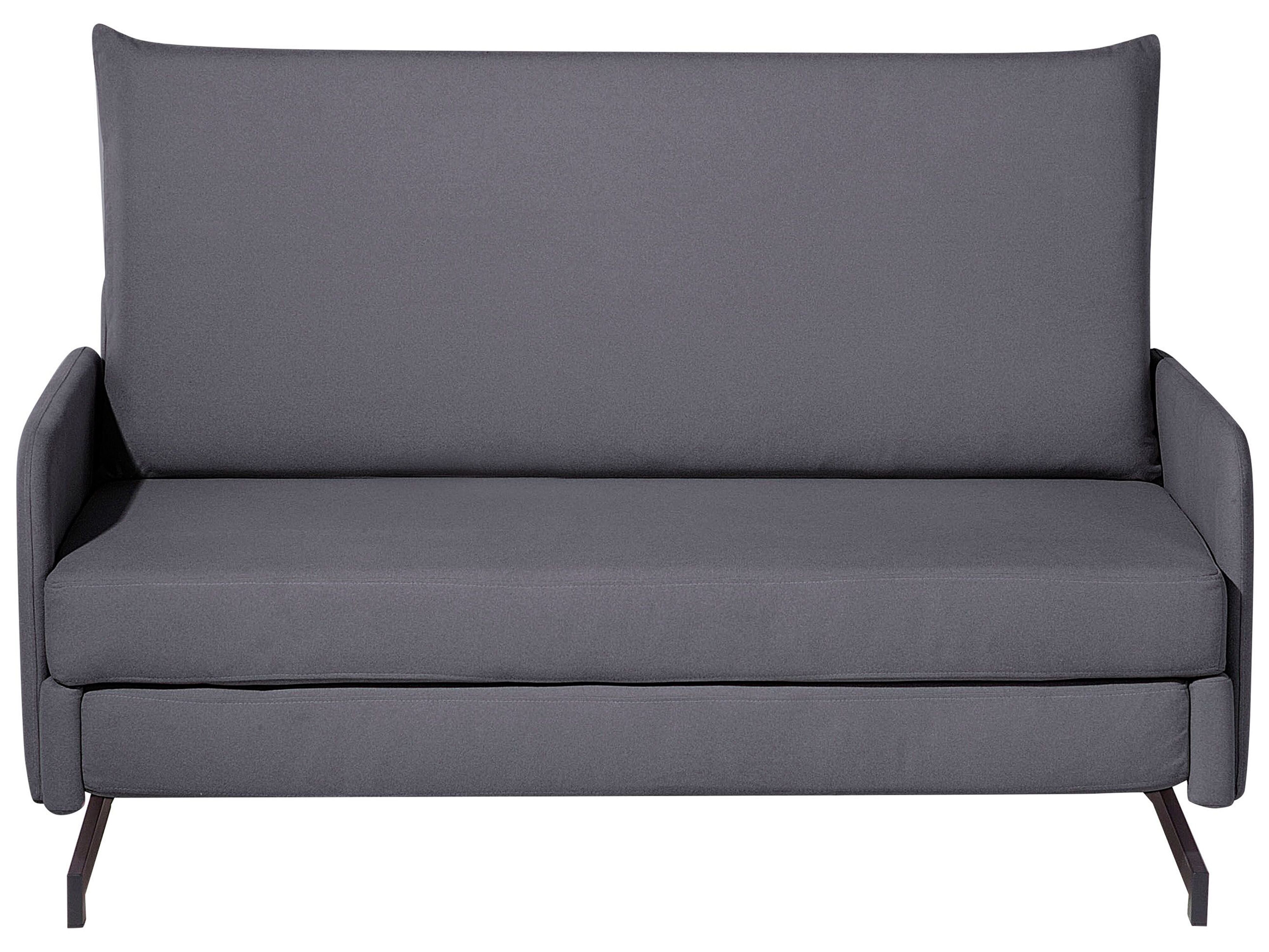 Sofa Bed 2 Seater BELFAST Fabric Grey