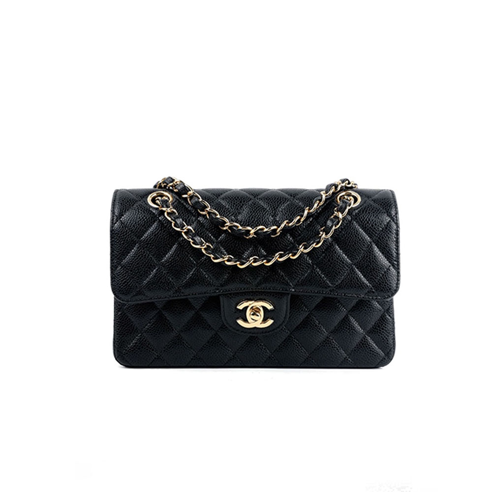 Chanel Caviar CF Small 23CM(Replica)1:1High-quality replica