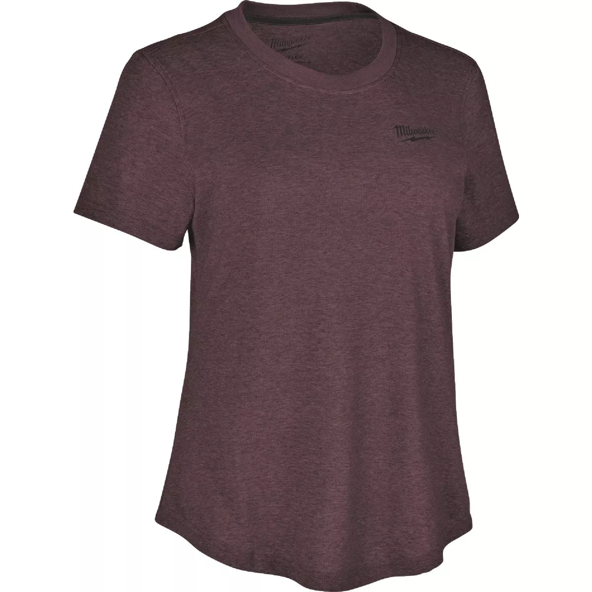 Milwaukee FREEFLEX Women's Large Purple Short Sleeve Hybrid T-Shirt