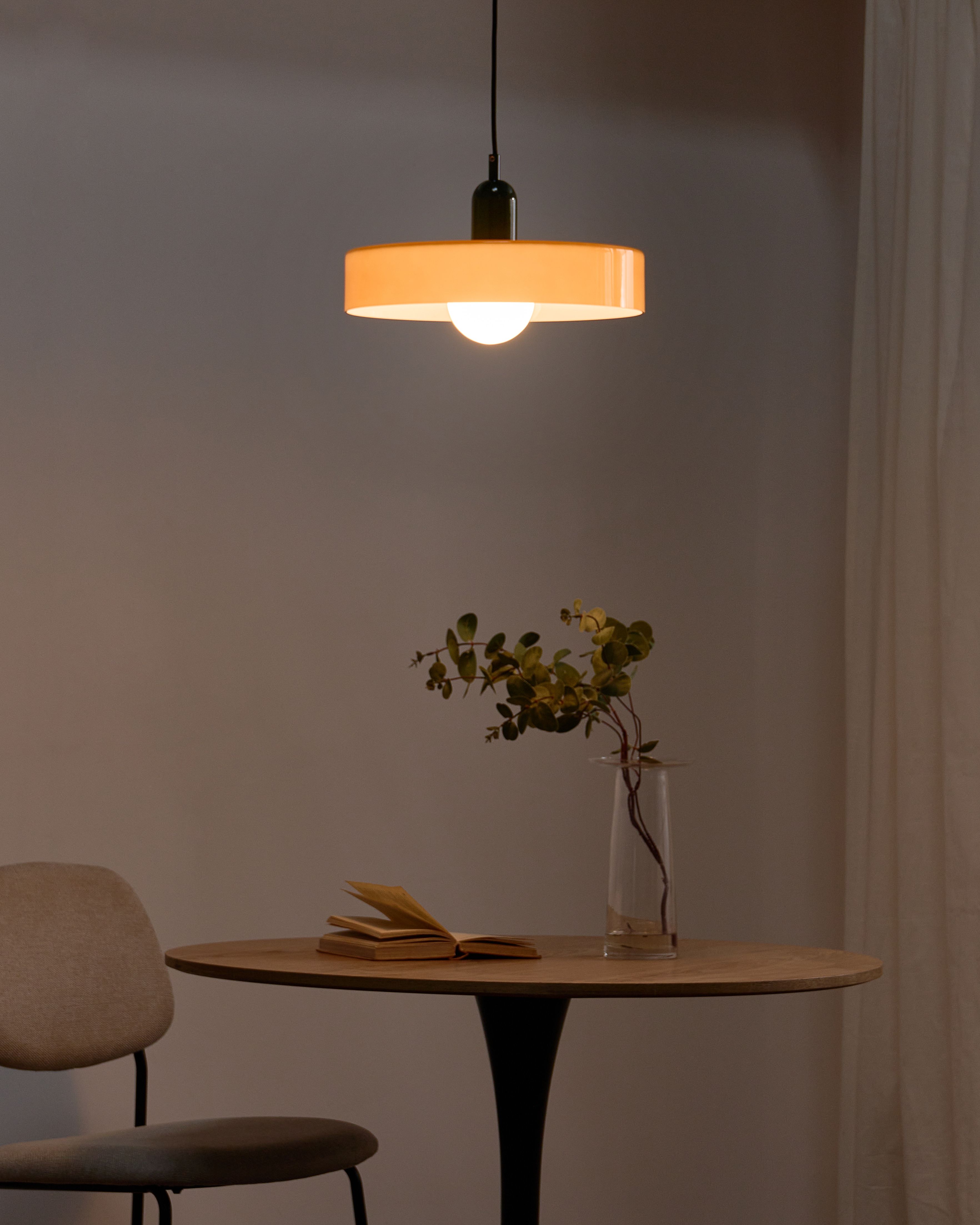 Pendant Lamp PAALA Glass Orange