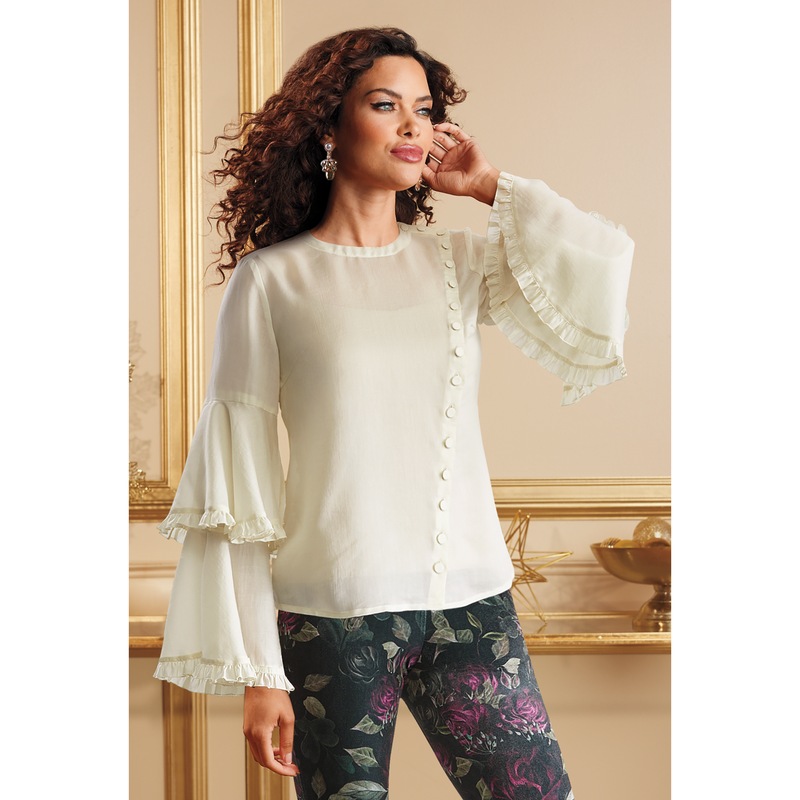 Cece Blouse - MIDNIGHT VELVET CATALOG