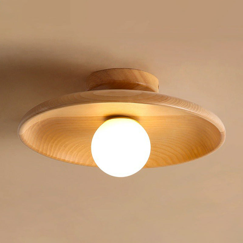 BowlLumière – Elegante Platte Plafondlamp