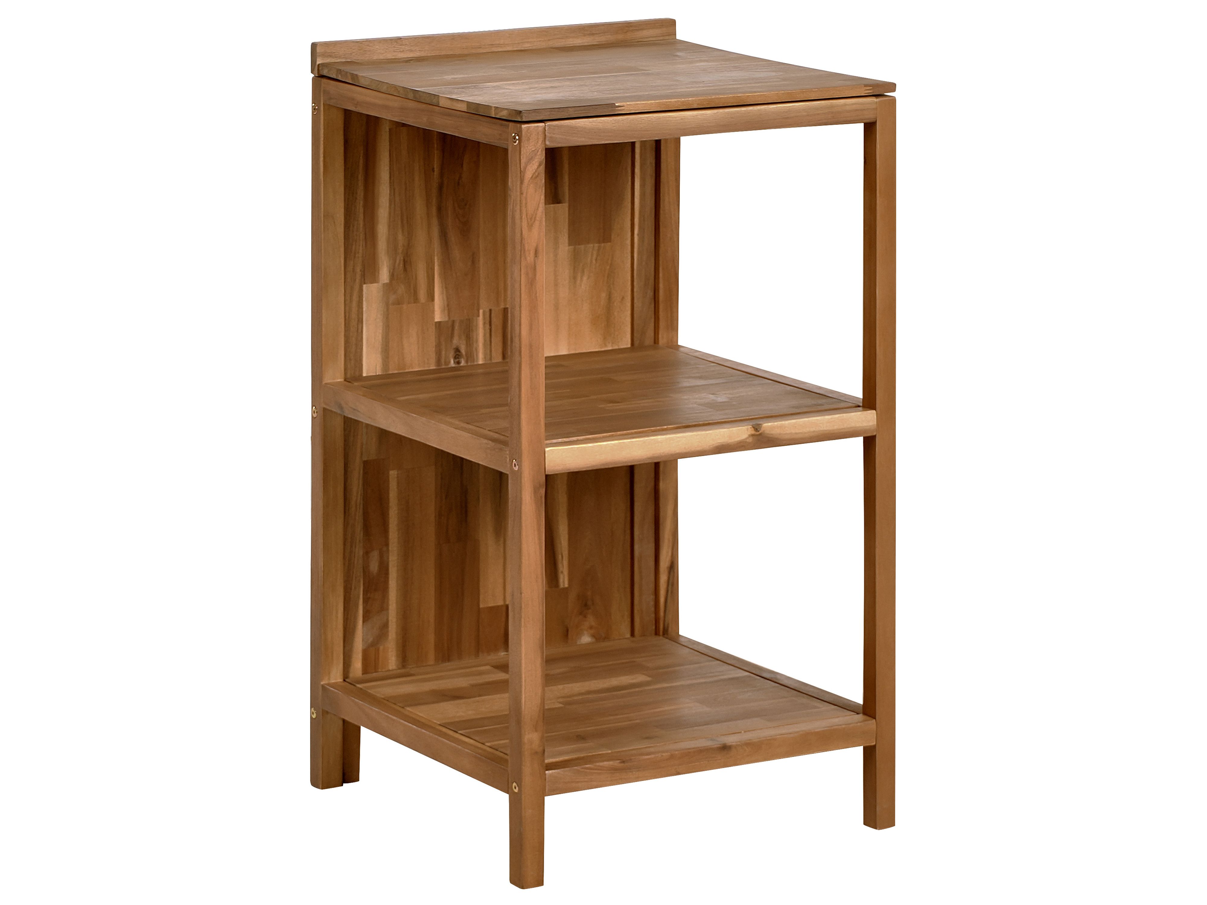 Outdoor Kitchen Island VENOSA Acacia Wood Brown