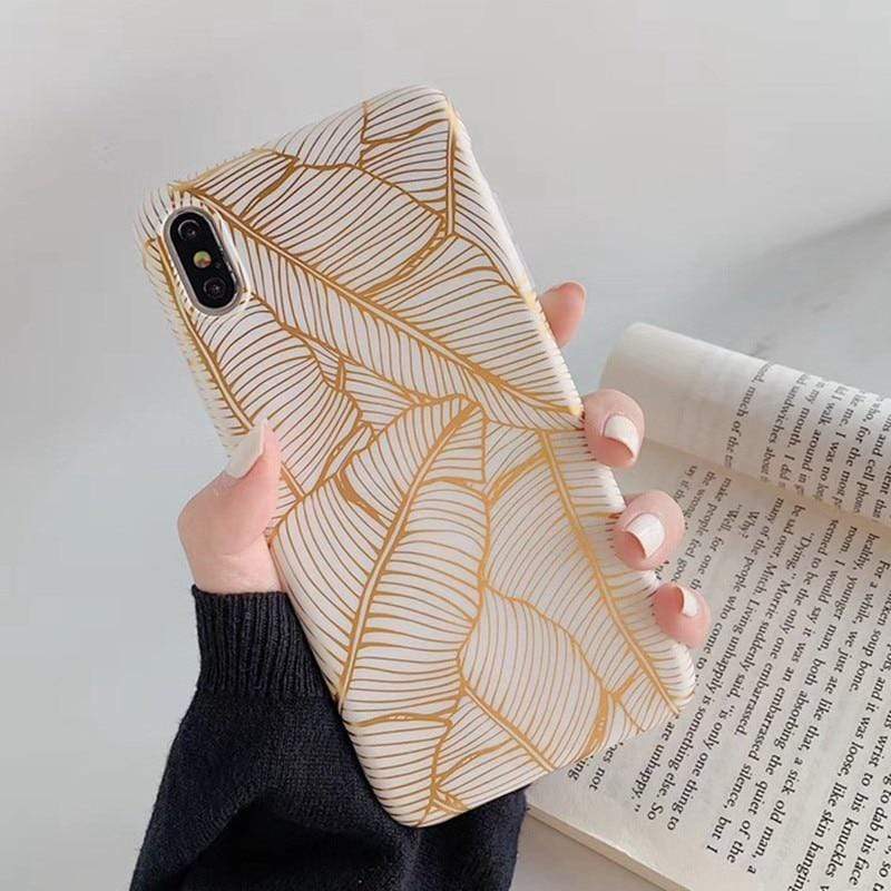 Golden Leaf iPhone Case - Wholesale & Influencer