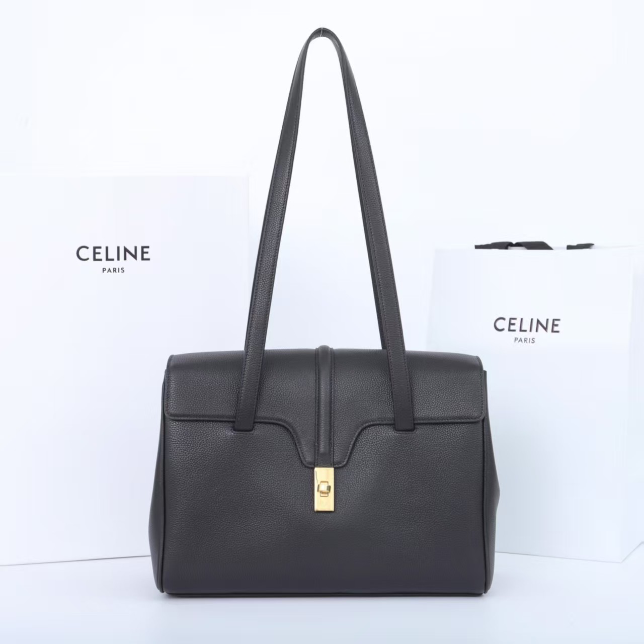 Celine Soft 16 Leather Tote Bag