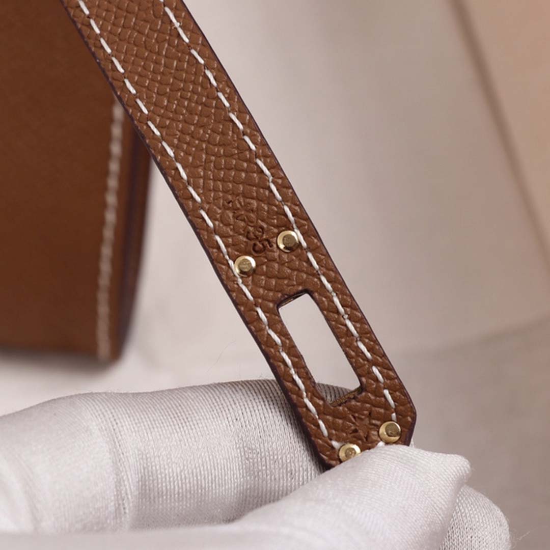 Replica Hermes Aaa-Kelly Cut Pochette Black/Brown/Blue1:1High-quality replica
