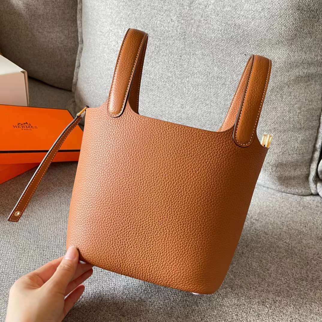 Hermès Picotin Leather 18cm Bag1:1High-quality replica