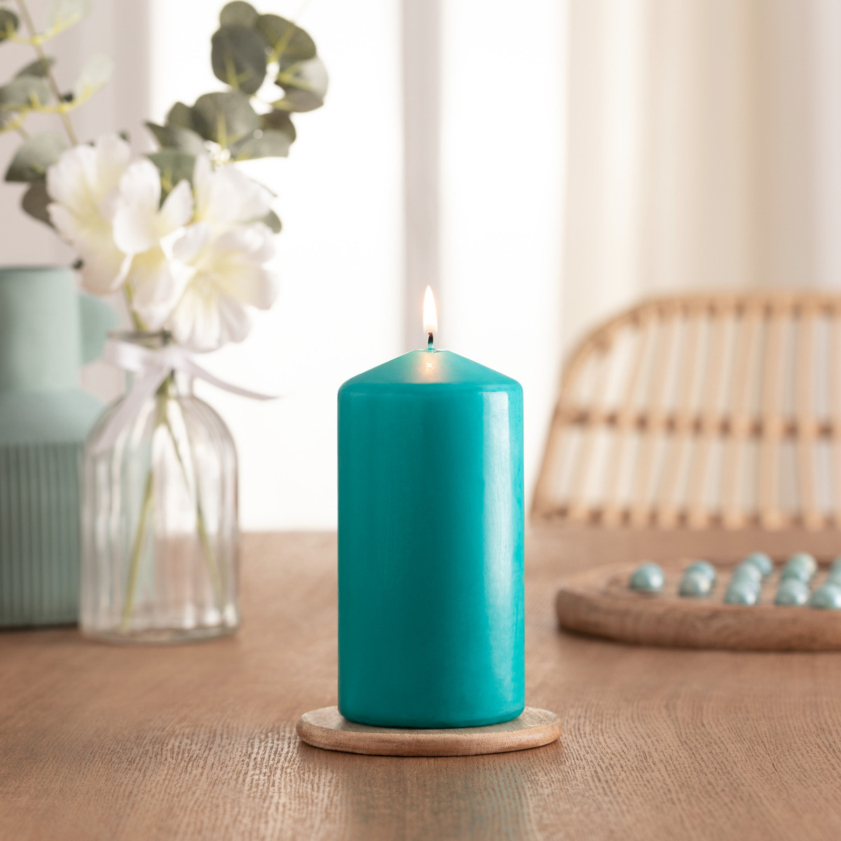 Scented candle "Nina" Coconut, 400g