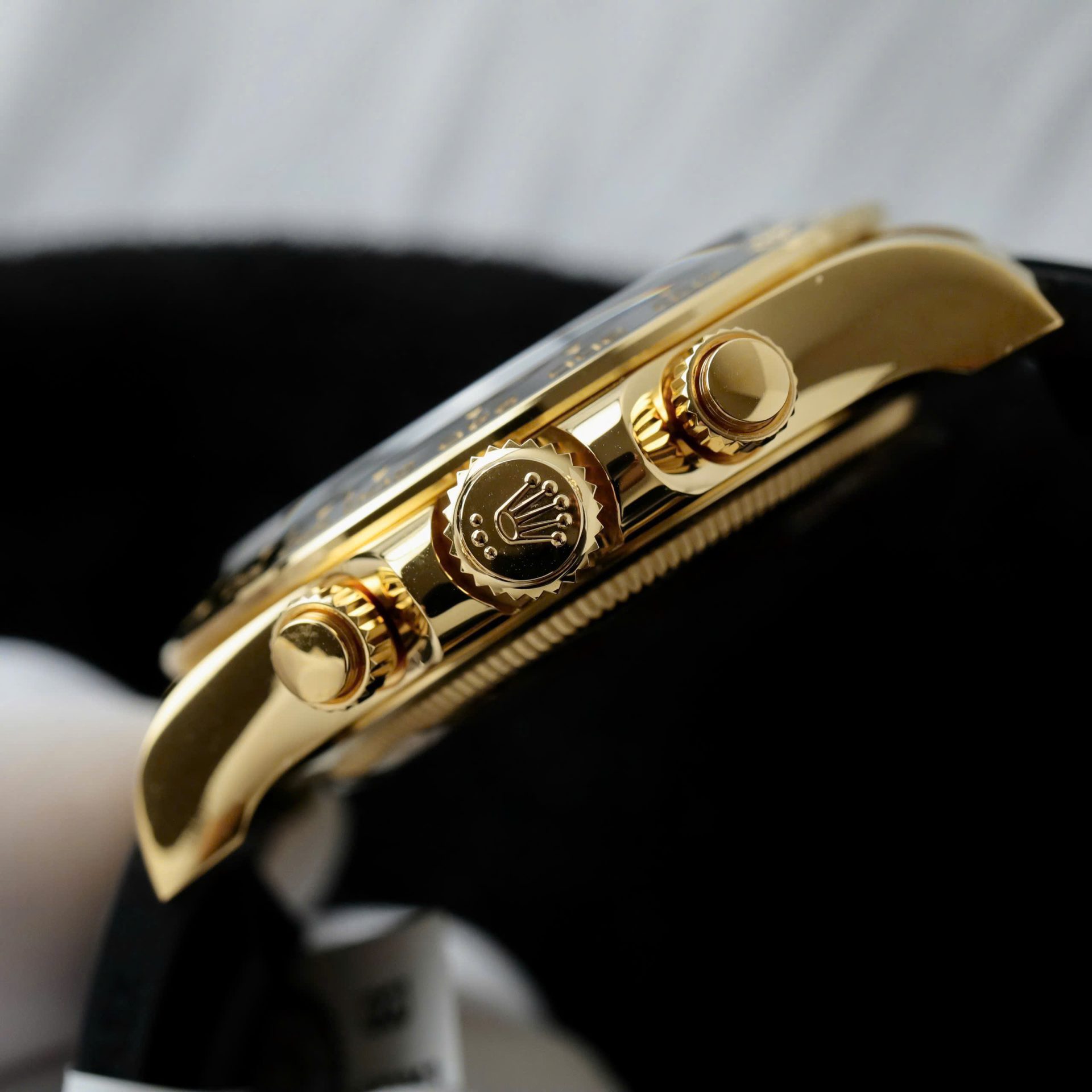 Rolex Daytona Replica Watch Custom 18K Gold Wrapped Movement Calibre 4131 40mm - Top club