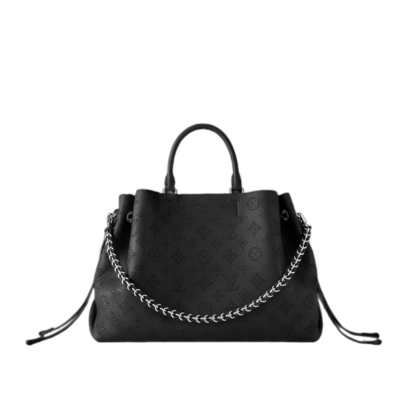 Bella Tote Black Mahina Calfskin1:1High-quality replica