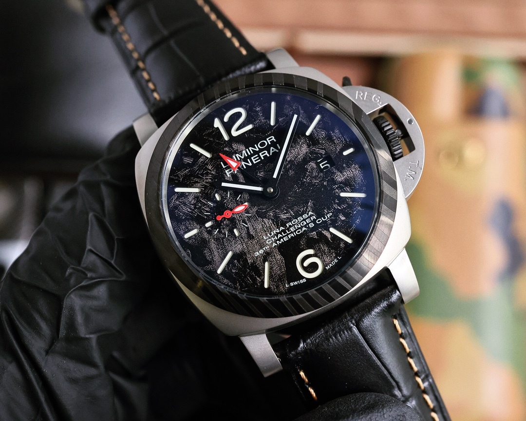 Panerai Luminor Luna Rosa GMT Men's watch PAM01096(1:1 replica) - Top club