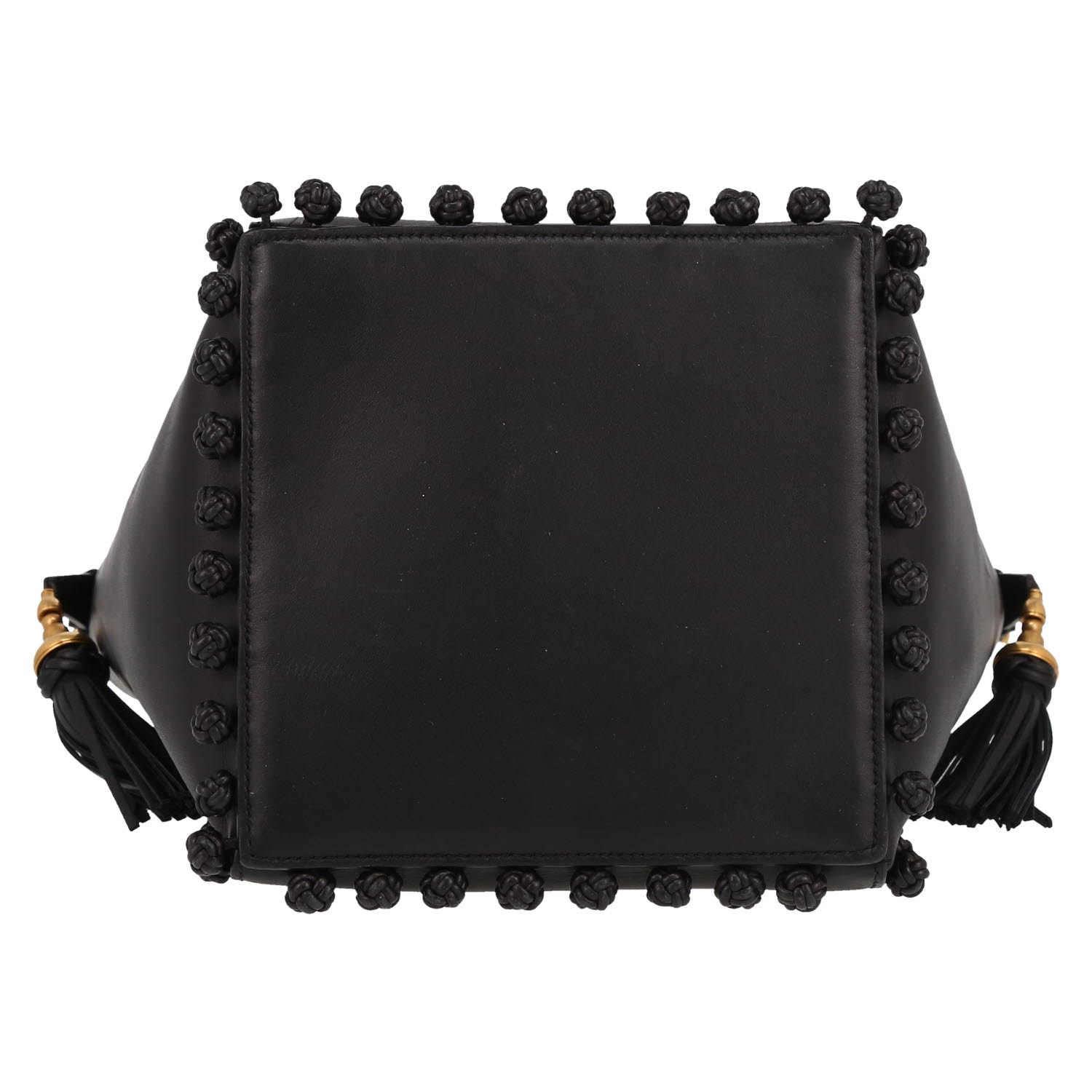Dior Bucket shoulder bag in black leather1:1High-quality replica