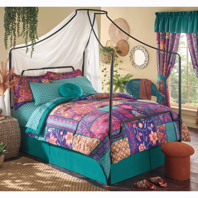Boho Patchwork Complete Bed Set and Pillow - MIDNIGHT VELVET CATALOG