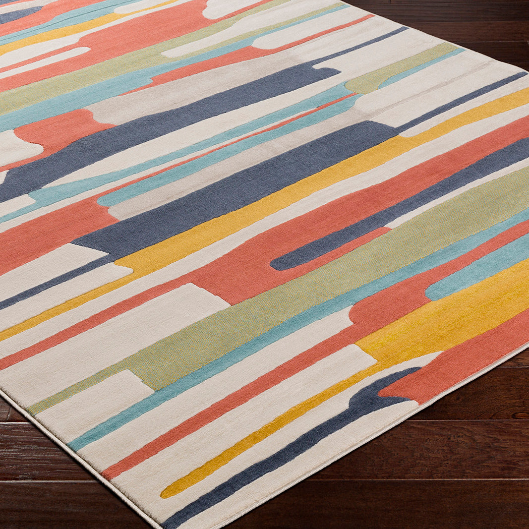 Blokker Pincel Vloerkleed 80 x 150 cm - Terra