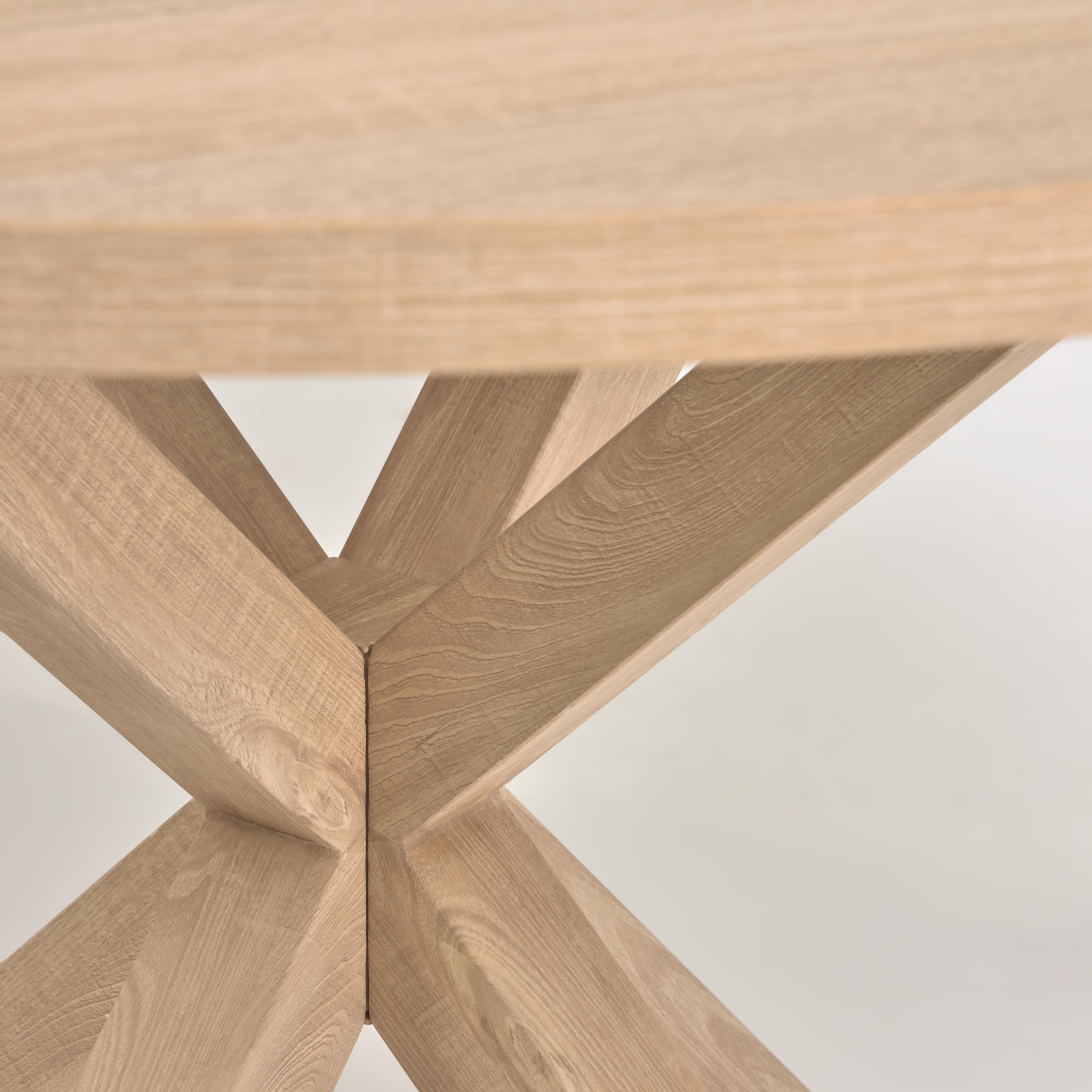 Kave Home Argo Eettafel - Ø 120 cm - Wit