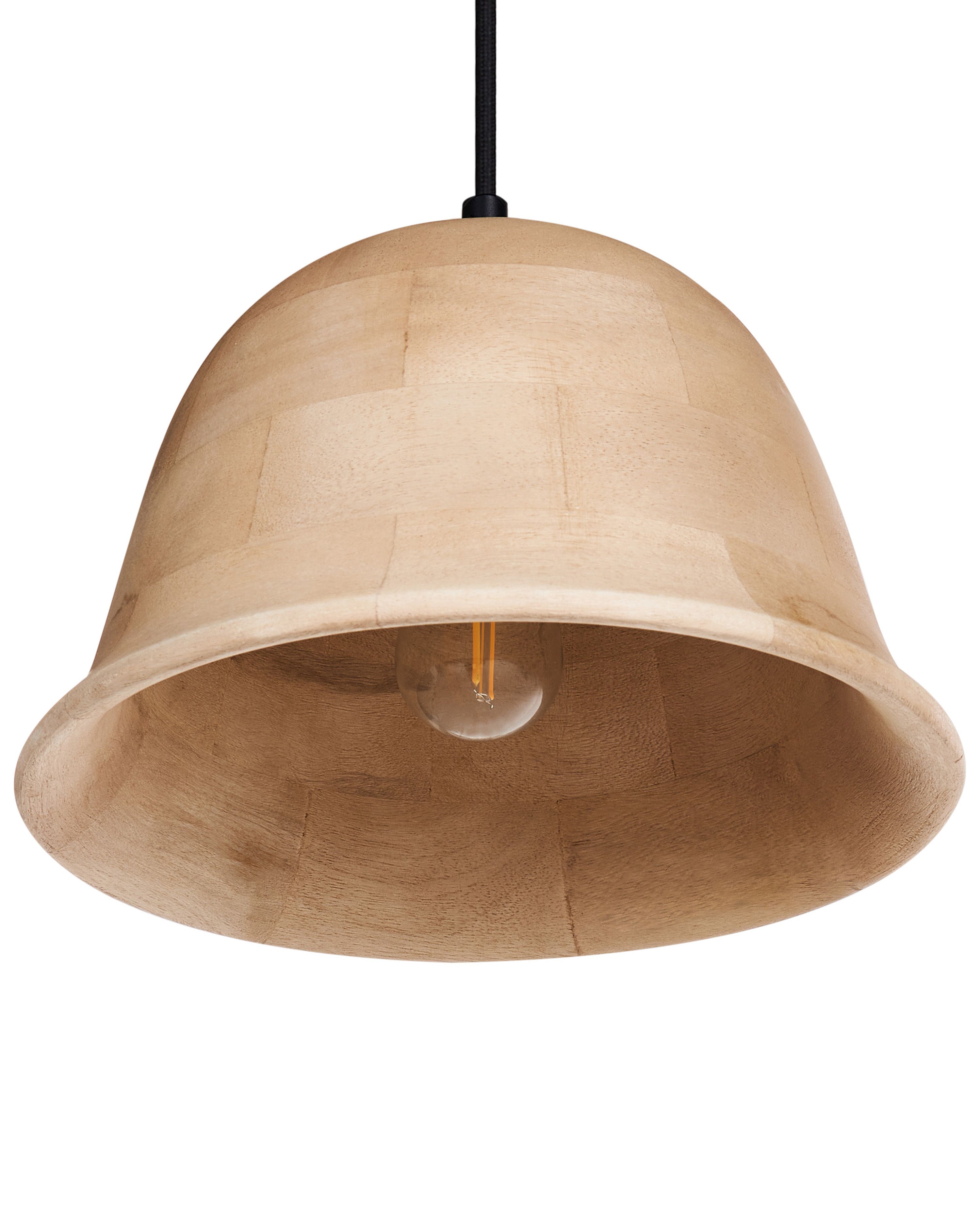 Pendant Lamp GOIKA Mango Wood Light Brown
