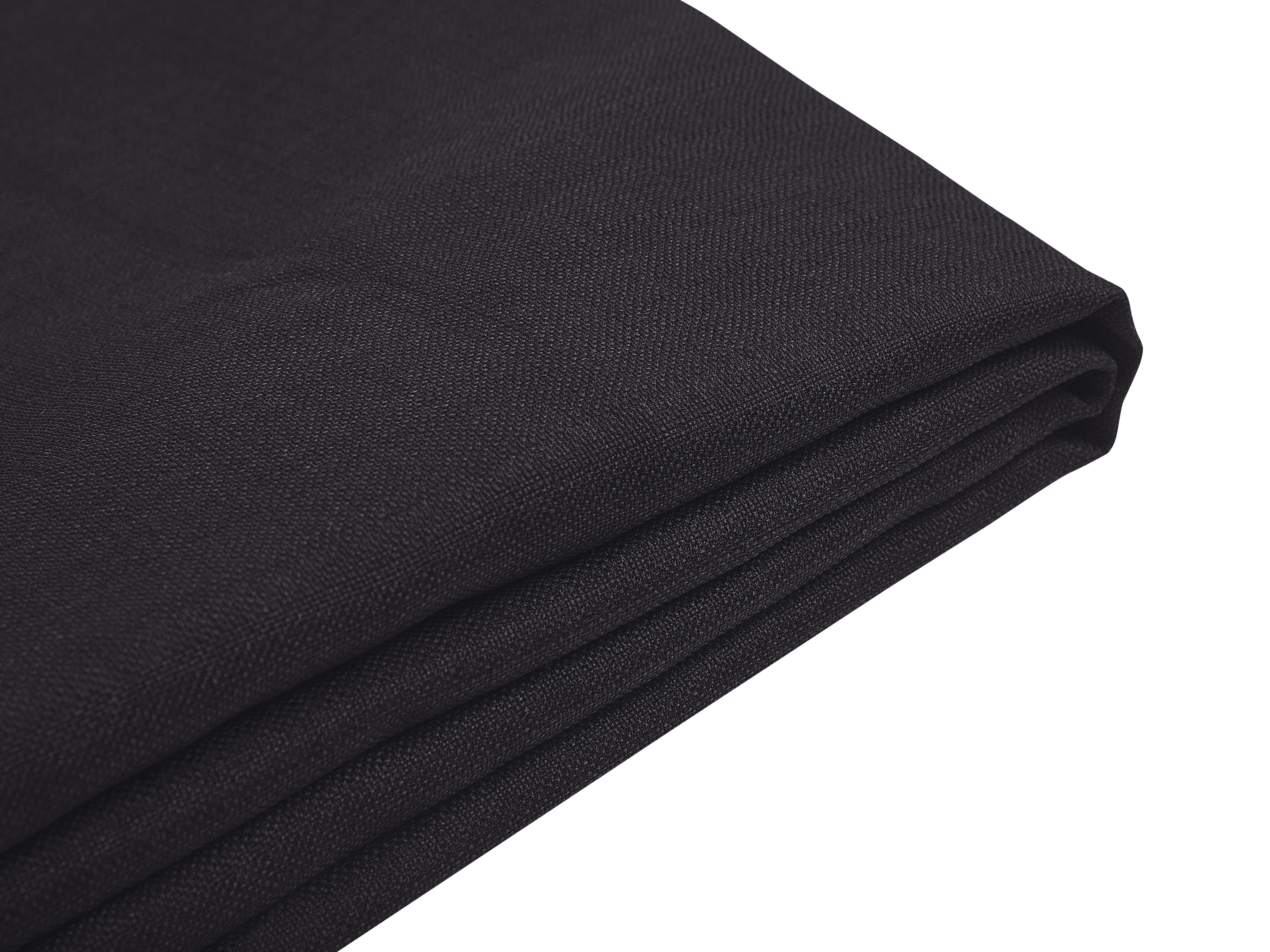 Bed Frame Cover FITOU 180 x 200 cm Black
