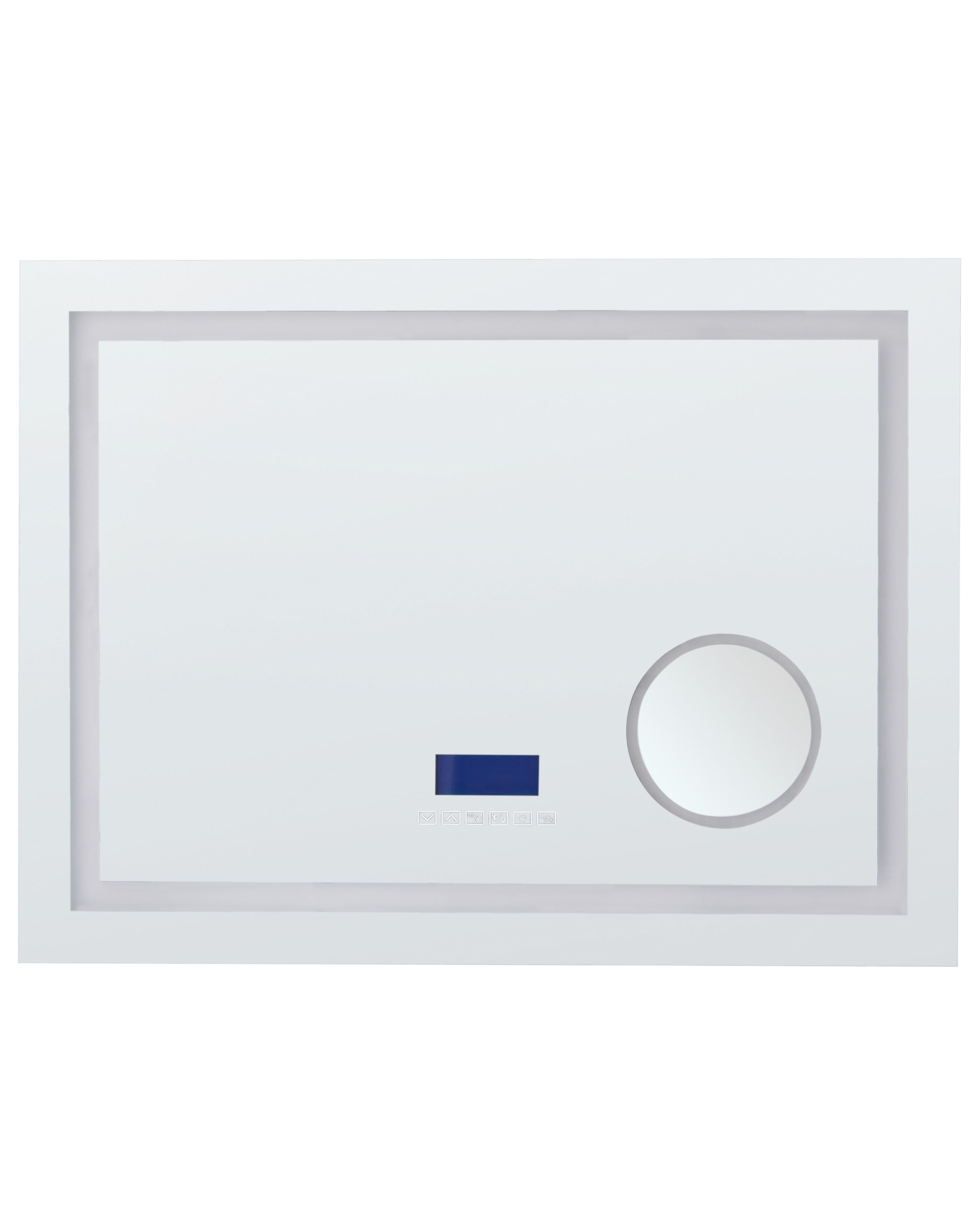 LED Bathroom Mirror THAIX 80 cm 60 cm Silver