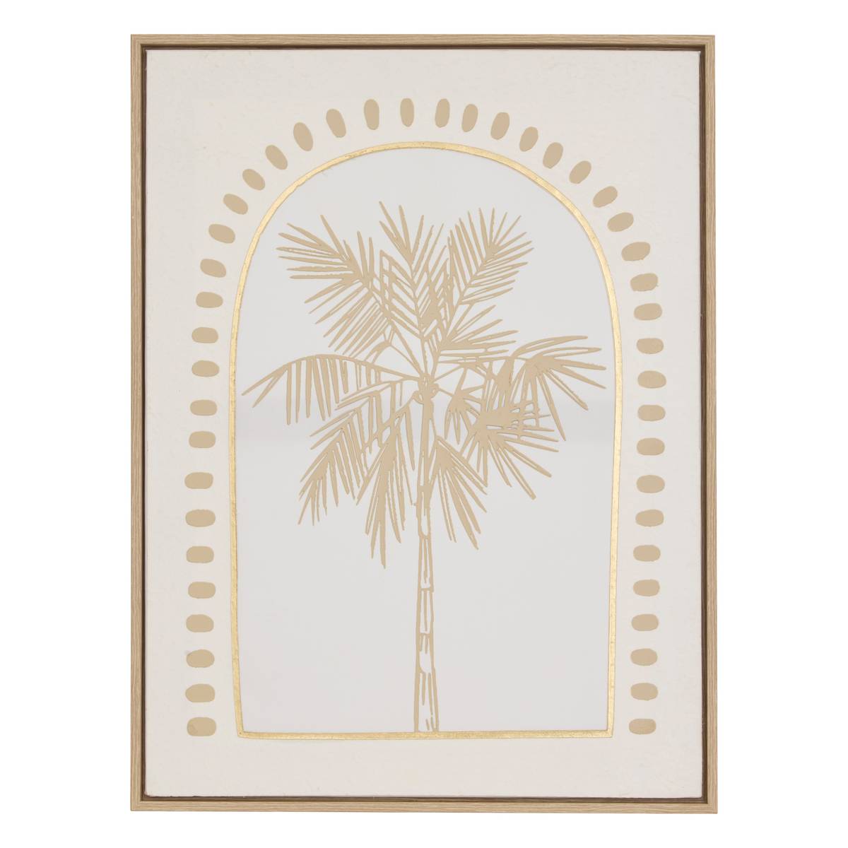 3D Canvas "Meryl" White, 45x60 cm