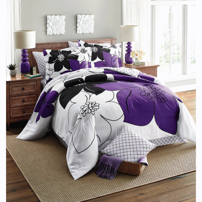 Melina Complete Bed Set, Pillow and Window Treatments - MIDNIGHT VELVET CATALOG