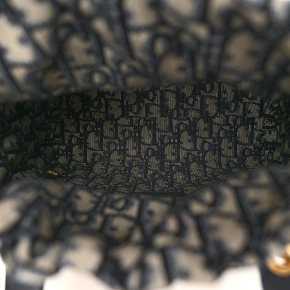 Mirror Quality Replica Lady Dior Wicker Blue Handbag1:1High-quality replica