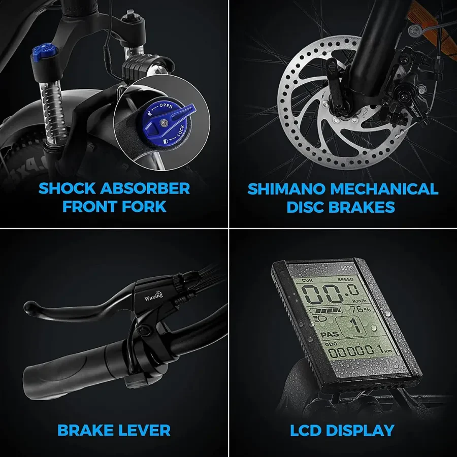 🔥Clearance Sale🔥✨Outdoor electric bike with 48V / 15Ah lithium battery✨ - Image 4