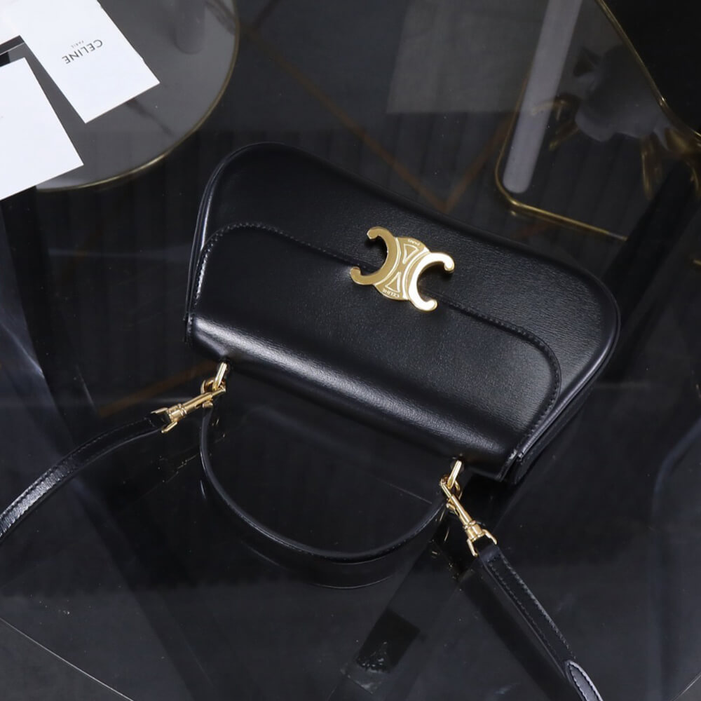 TEEN CELINE LOLA in shiny calfskin(HIGH-END GRADE)1:1High-quality replica