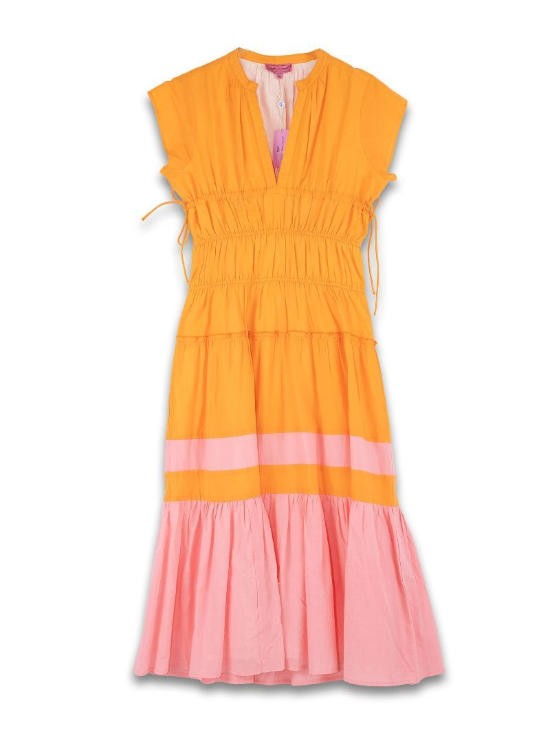 0126-DRS-MONO-STRIPE-ORN - Simply Southern Outlet