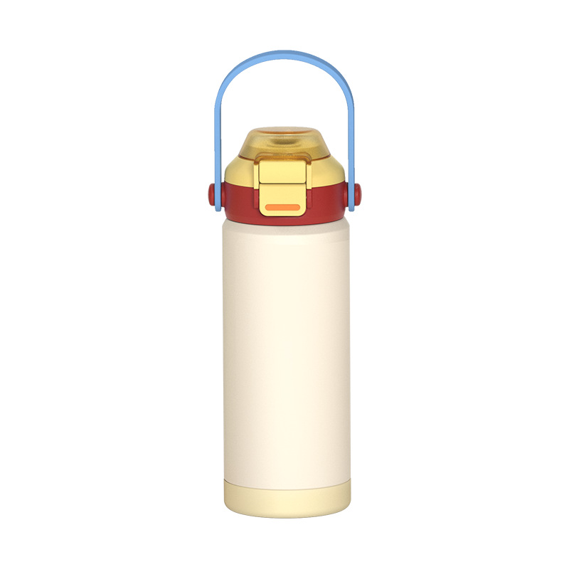 Cross-border Explosions 304 Stainless Steel Space Pot Vacuum Insulation Non-slip Silicone Bottom Lead-free Multi-lid Outdoor