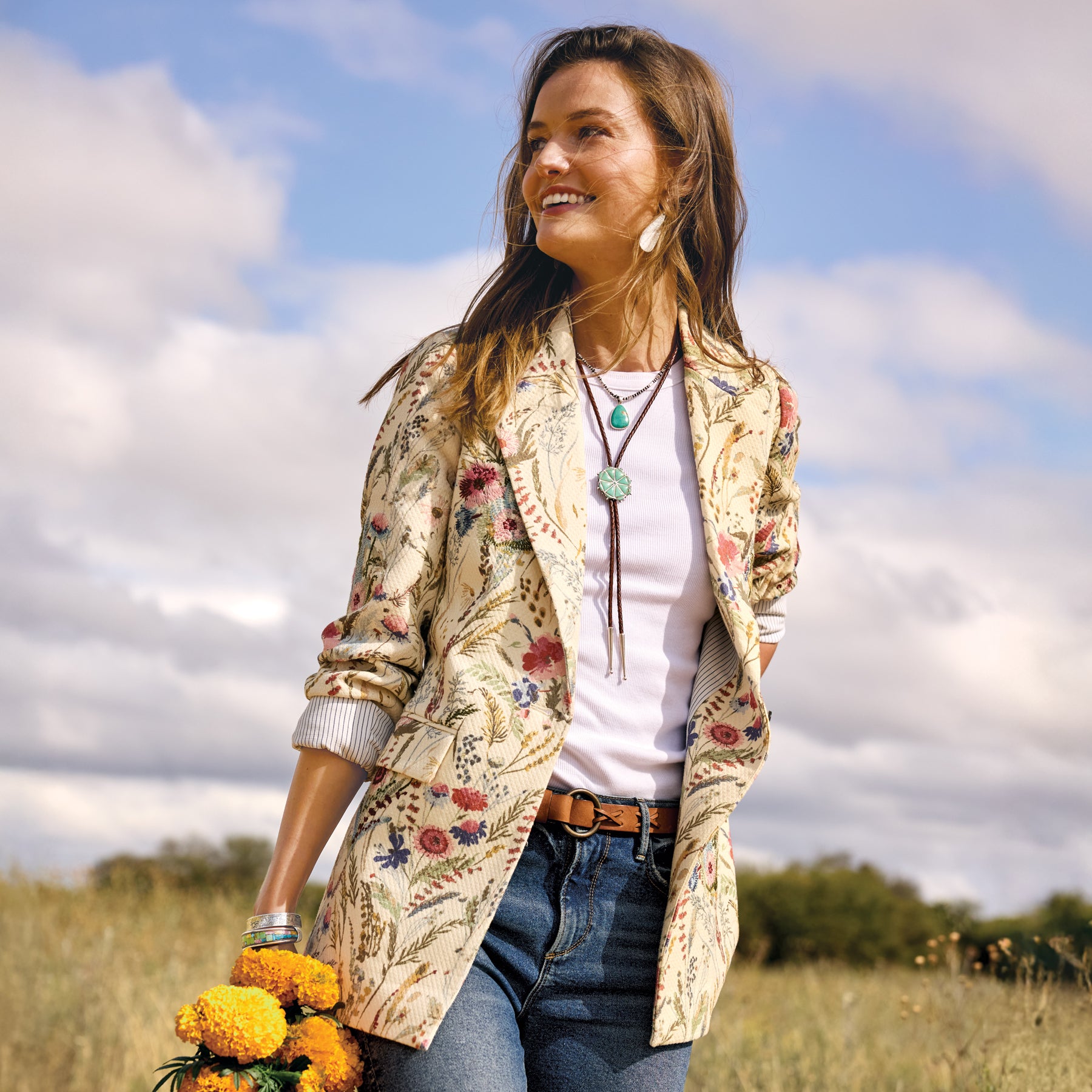 Everly Bloom Blazer, Petite - Sundance Clothing