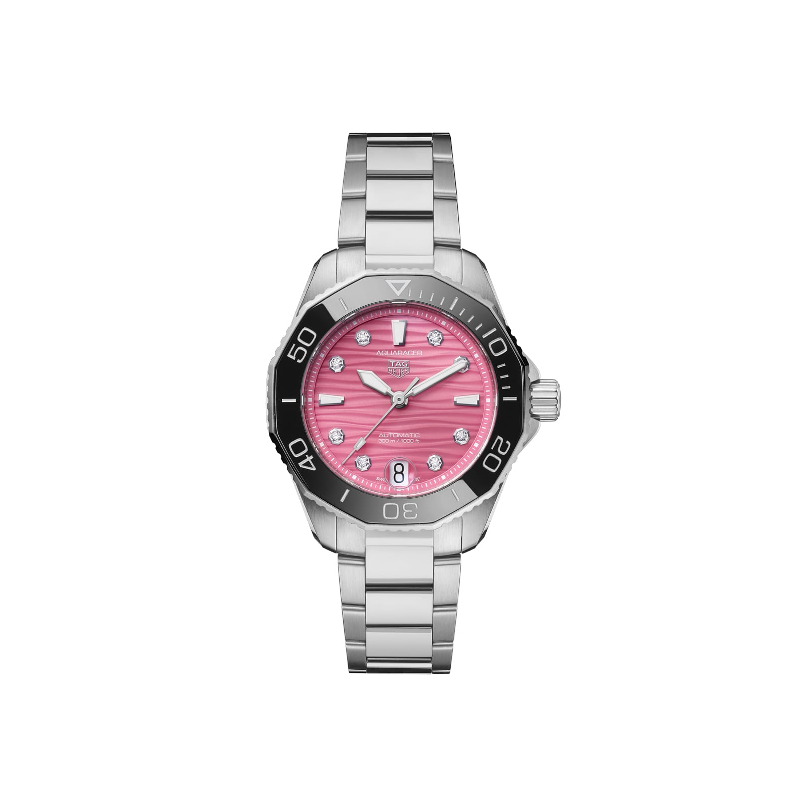 TAG Heuer Replica Watch Aquaracer Professional 300 Date Automatic 36 mm Steel(1:1 replica) - Top club