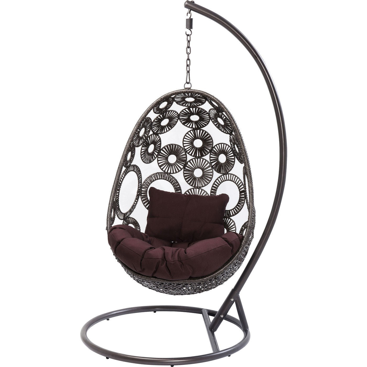 Kare Design Ibiza hängend fauteuil - bruin