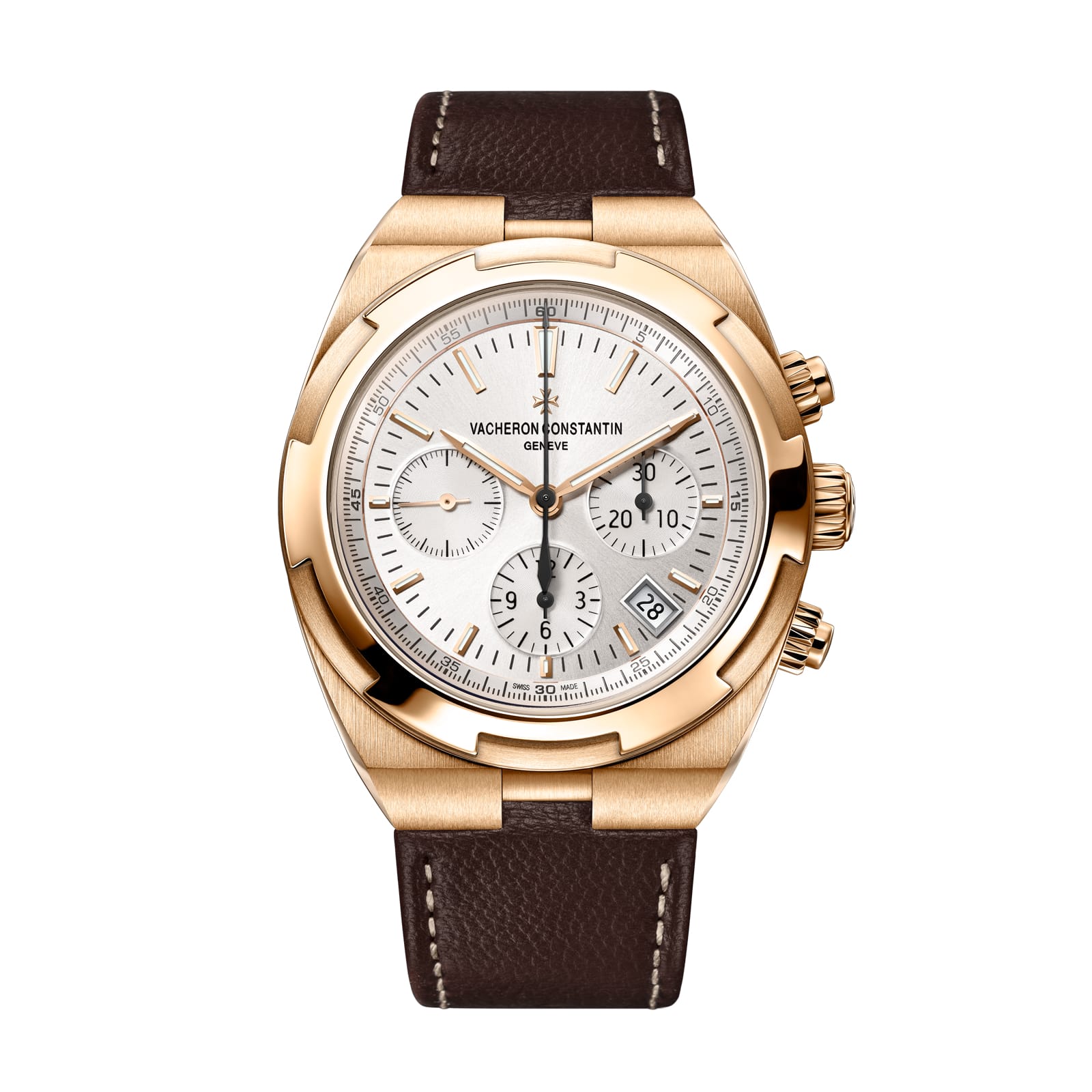 Replica Watches Fake Vacheron Constantin Overseas chronograph 42.5 MM PINK GOLD(1:1 replica) - Top club