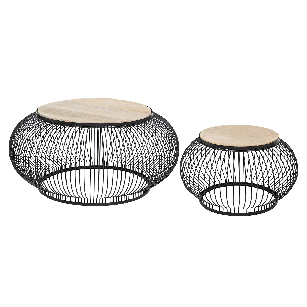 Nesting tables "Esther" Mango and metal