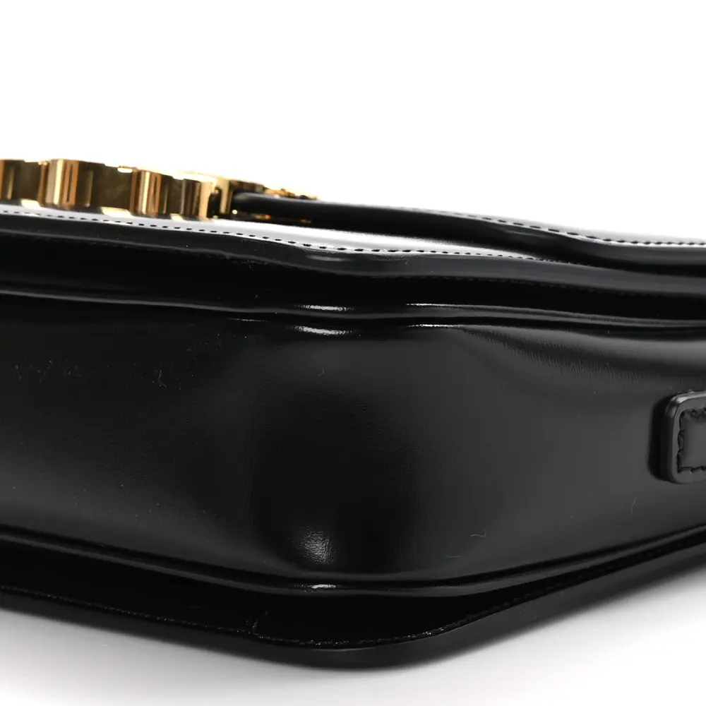 Superfake Celine Black Triomphe Replica – Shiny Calfskin, Gold Hardware1:1High-quality replica