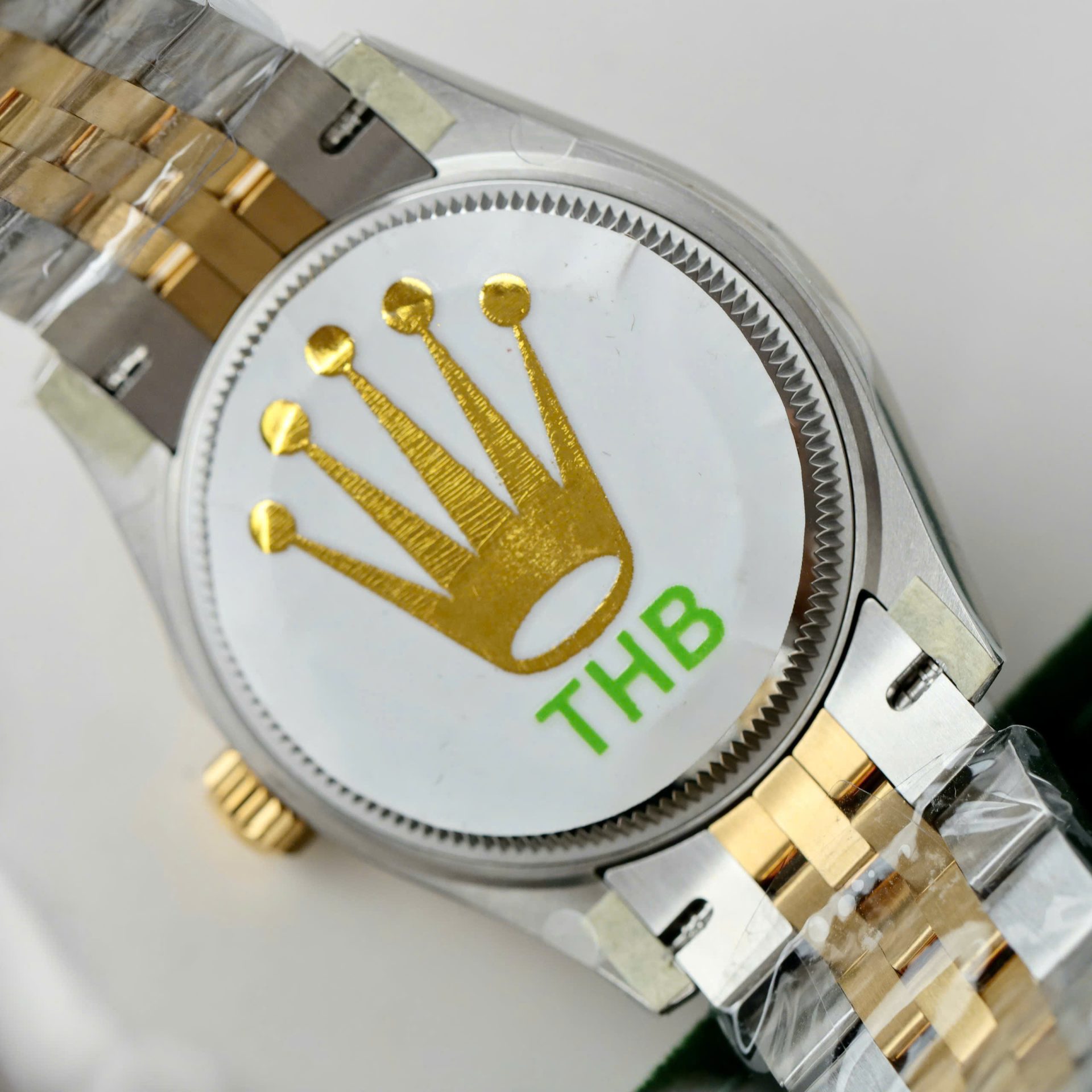 Rolex DateJust Replica Watch Women Green Flower Dial THB Factory 31mm - Top club