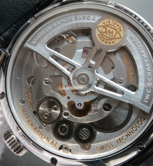 Replica IWC TF Portuguese Tourbillon IW5046 White Dial Leather Strap - Top club