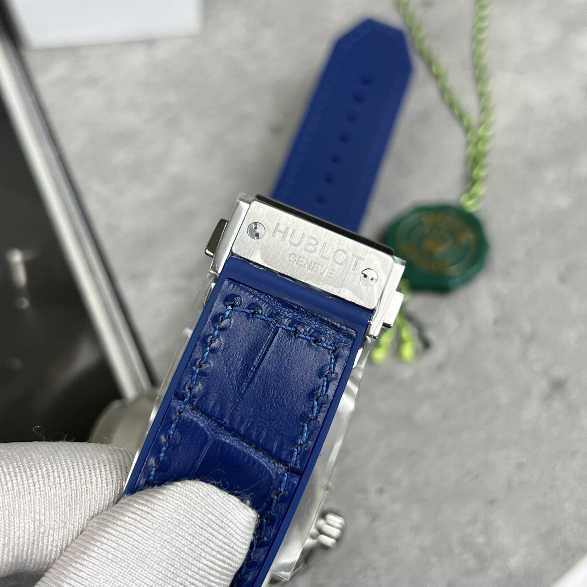 Hublot Replica 11 Watch Big Bang Chronograph Titanium Blue 44mm - Top club
