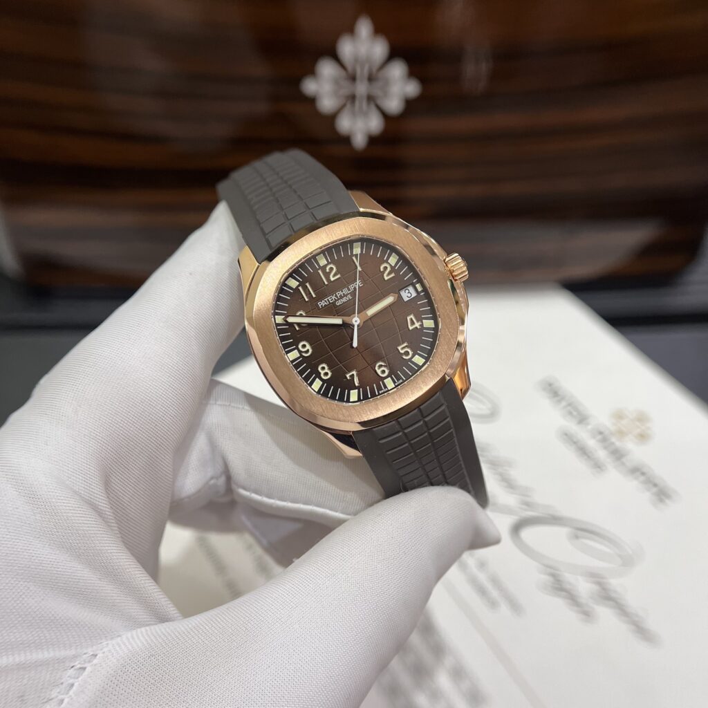 Patek Philippe Replica 11 Watch Aquanaut 5167R Rose Gold Wrapped 3K Factory 40mm - Top club