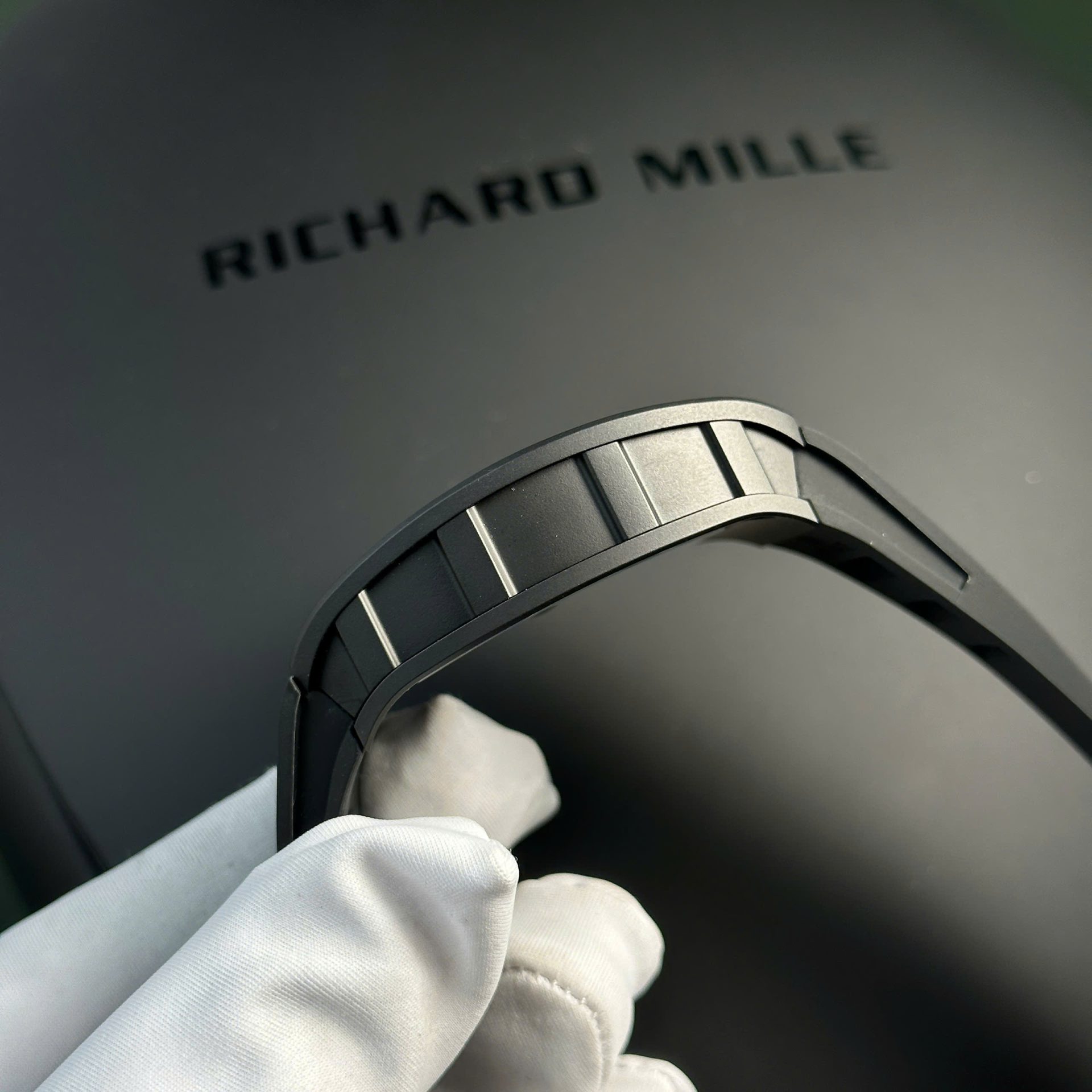 Richard Mille Replica Watch RM055 Black Ceramic Rubber Strap BBR Factory 42,7 49,9mm - Top club