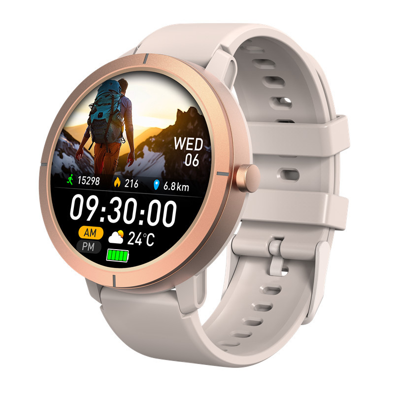 Cross-border GPS positioning sports watch DM76 smartwatch 5ATM waterproof outdoor compass barometer heart rate monitor