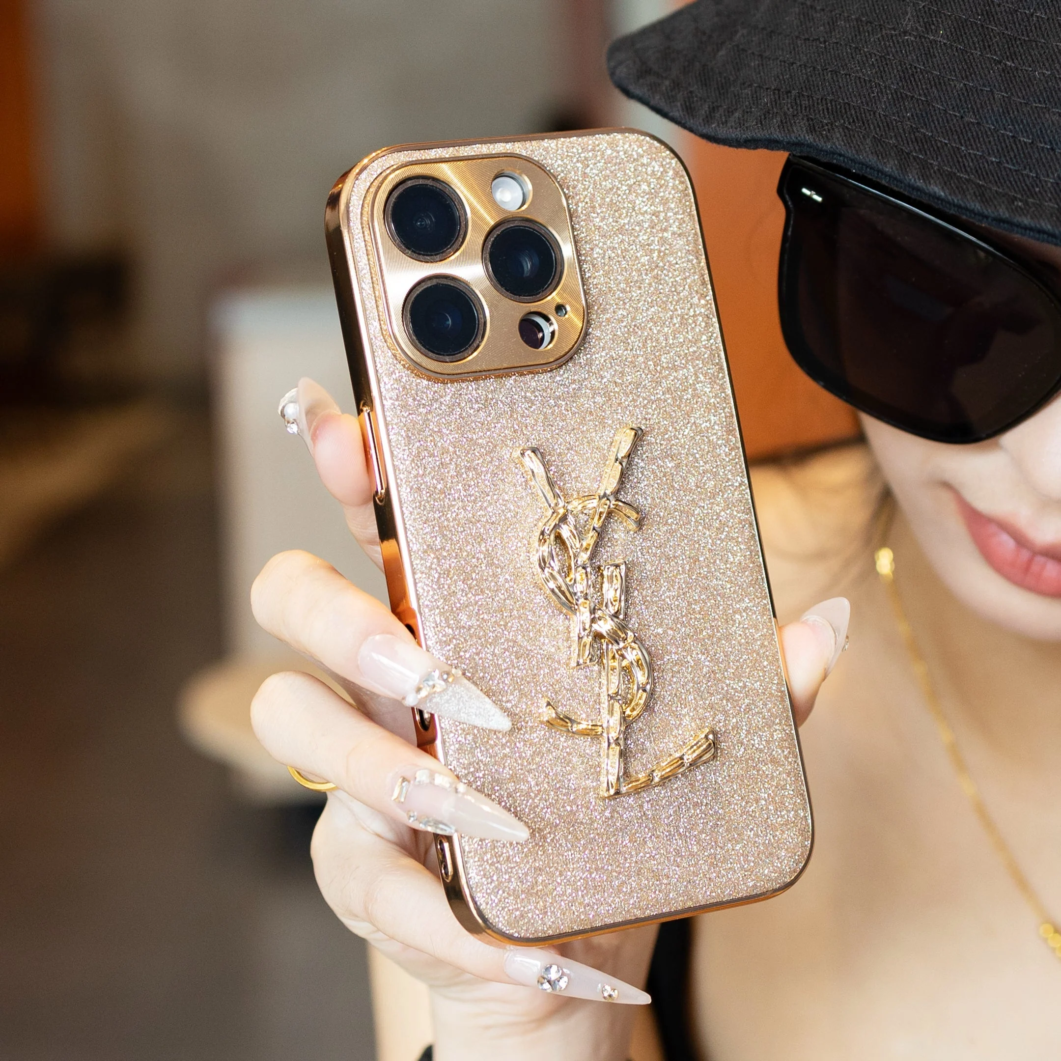 Y-S-L x Premium Shine Series iPhone Case - Wholesale & Influencer