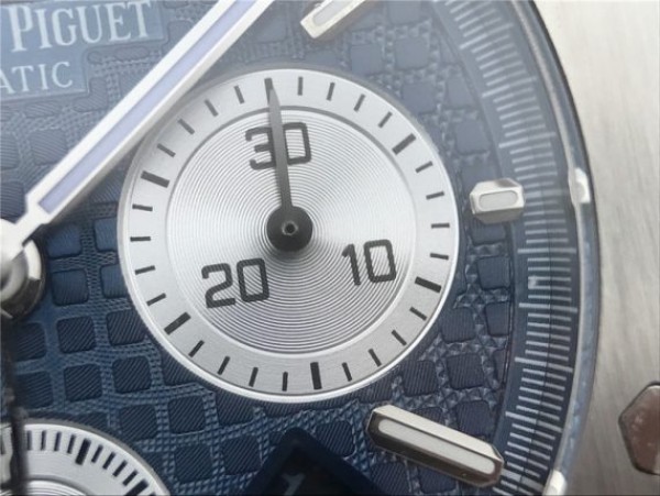 Replica Audemars Piguet Royal Oak Chronograph SS JHF Blue/White Dial SS Bracelet A7750 - Top club