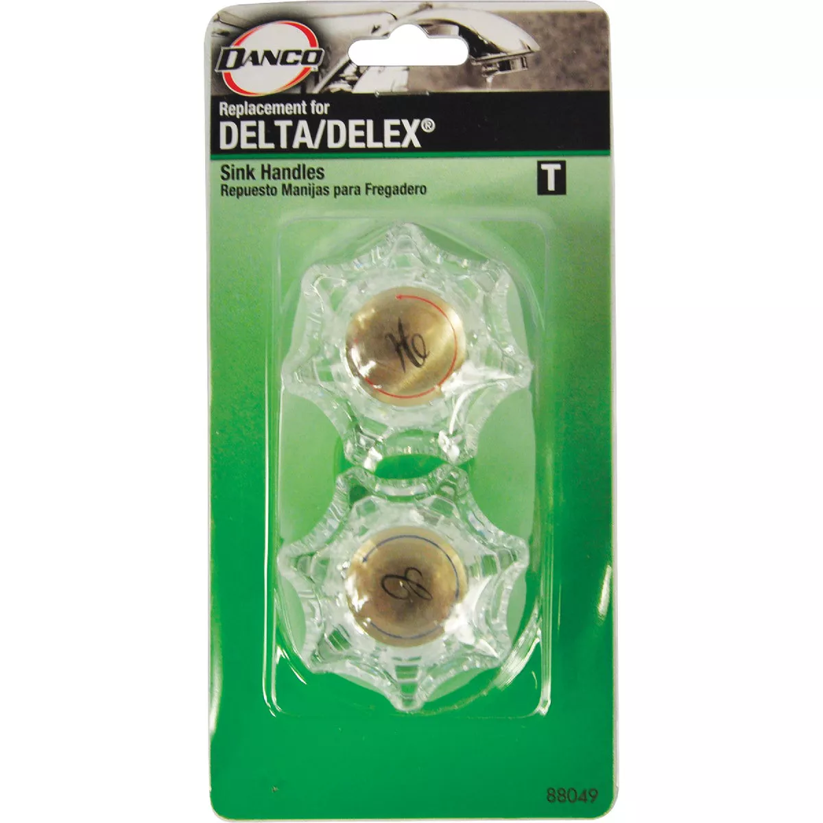 Danco Acrylic Delta Replacement Clear Faucet Handle