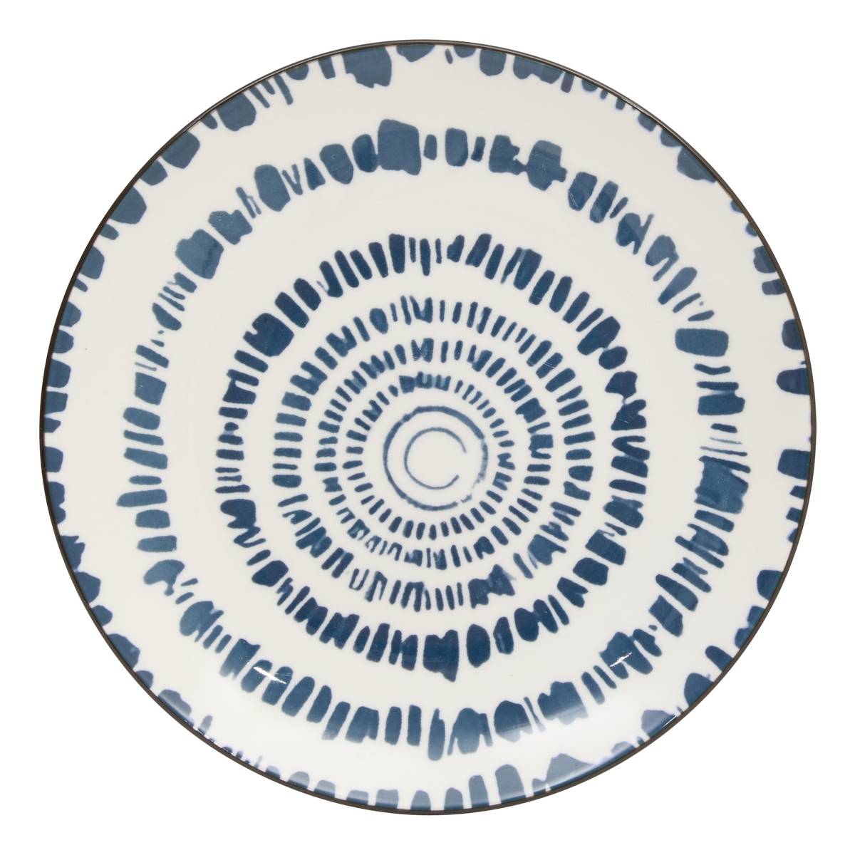 Set of 6 dessert plates "Umami" Porcelain, D.19.4 cm